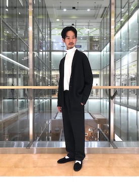 「unfil（アンフィル）のアイテム（ジャケット/アウター）」を使った、kogaさん（メンズ・176cm）の秋コーディネート