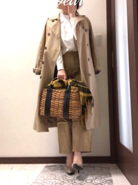 「PLAIN PEOPLE（プレインピープル）のアイテム（トップス）」を使った、Tomoさん（レディース・160cm）の冬コーディネート