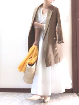 Tomoさん（レディース・160cm）の春コーディネート