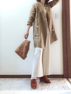 Tomoさん(レディース・160cm)の夏コーディネート