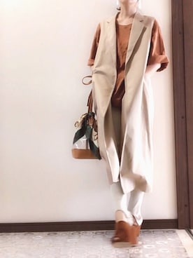 Tomoさん(レディース・160cm)の春コーディネート