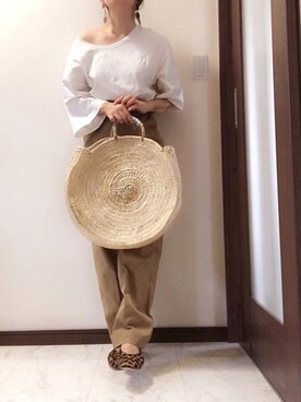 Tomoさん（レディース・160cm）の夏コーディネート