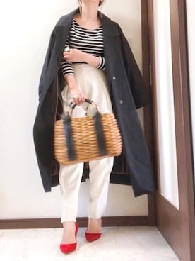 Tomoさん(レディース・161cm)の秋コーディネート