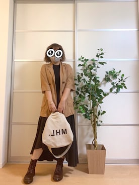 「MARC JACOBS（マークジェイコブス）のアイテム（その他）」を使った、ハルカさん（レディース・159cm）の秋コーディネート