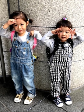 Rikorikoさん（キッズ・100cm）の冬コーディネート