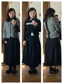 tricot COMME des GARCONS | ランダムプリーツスカート(スカート)