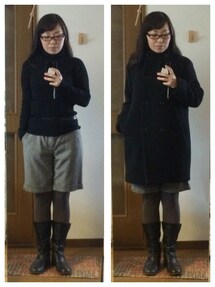 無印良品 | ウール千鳥格子ショートパンツ(その他パンツ)