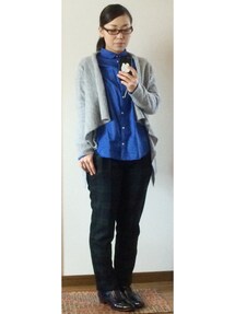 HusHusH | ボタンなし方形カーディガン(カーディガン/ボレロ)