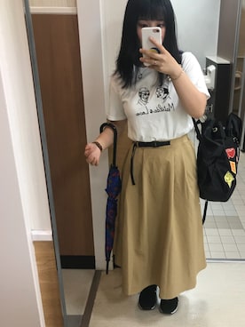 「Daniel Wellington（ダニエルウェリントン）の【Daniel Wellington】レザーバンド３６ＭＭ（アナログ腕時計）」を使った、☆MMK☆さん（レディース・155cm）の秋コーディネート