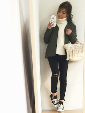 さやさん（レディース・158cm）の冬コーディネート