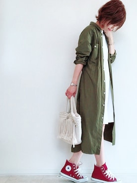 「アイテム（ピアス（両耳用））」を使った、さやさん（レディース・158cm・30代）の夏コーディネート