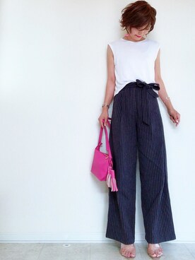 さやさん(レディース・158cm)の夏コーディネート