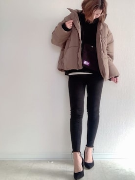 「AmiAmi（アミアミ）の【雑誌steady.5月号掲載商品】走れる7cmヒールパンプス/生地巻きヒール/春夏Ver.（パンプス）」を使った、さやさん（レディース・158cm）の秋コーディネート