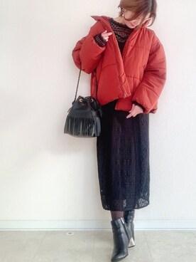 さやさん（レディース・158cm）の冬コーディネート