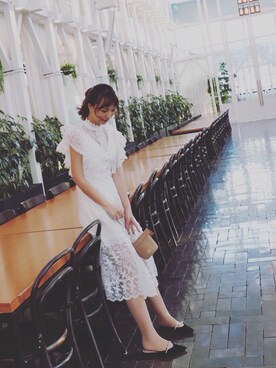 「PEDDER RED（ペダーレッド）のアイテム」を使った、罗小叶さん（レディース・170cm）の春コーディネート