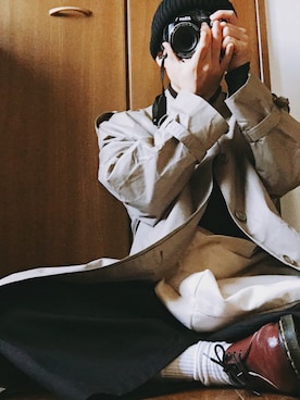 168さん（メンズ・165cm）の冬コーディネート