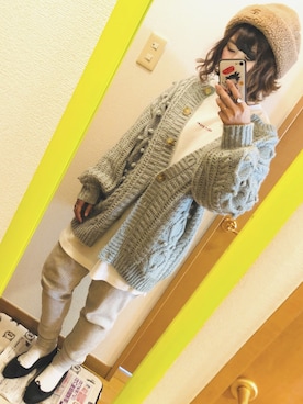 しーさん（レディース・156cm）の冬コーディネート