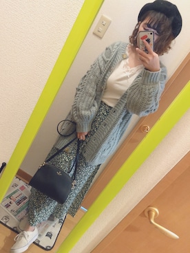 しーさん（レディース・156cm）の冬コーディネート