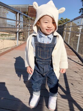 太海選手さん（キッズ・90cm）の春コーディネート