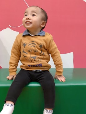 太海選手さん（キッズ・90cm）の春コーディネート