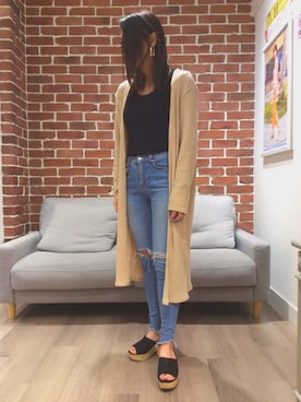 「EGOIST（エゴイスト）のアイテム」を使った、WA ORientalTRaffic 池袋サンシャイン店さん（レディース・160cm）の春コーディネート