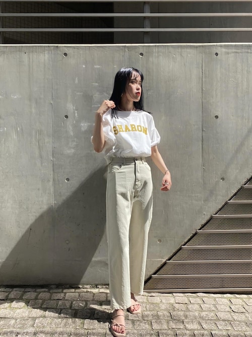 Asuka Vis ルミネエスト Vis A Visのtシャツ カットソーを使ったコーディネート Wear