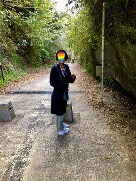 「H&M DIVIDED（エイチアンドエム　ディヴァイデッド）のアイテム（バッグ）」を使った、kanataさん（レディース・160cm）の秋コーディネート