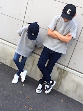 srさん（キッズ・110cm）の春コーディネート