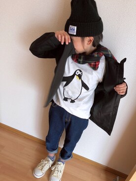 srさん（キッズ・110cm）の冬コーディネート