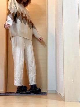 「mel（メル）のアイテム」を使った、ぱきさん（レディース・165cm）の冬コーディネート