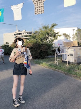 N .さん（レディース・162cm）の夏コーディネート