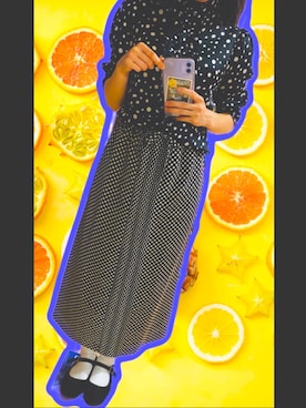 「SVEC（シュベック）のカンフーシューズ kung fu Shoes / ストラップパンプス（バレエシューズ）」を使った、NeNEさん（レディース・153cm）の夏コーディネート