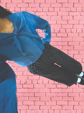 「SVEC（シュベック）のカンフーシューズ kung fu Shoes / ストラップパンプス（バレエシューズ）」を使った、NeNEさん（レディース・153cm）の夏コーディネート