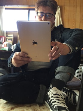 「PENFIELD USA（ペンフィールドユーエスエー）のアイテム（パーカー）」を使った、シロさん（メンズ・171cm）の冬コーディネート