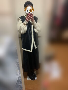 「kastane_ootd」｜「アイテム（ブルゾン）」を使った、ten0221さん（レディース・157cm）の冬コーディネート