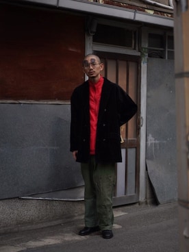 「urig」｜常時マナーモードさん（メンズ・173cm）の秋コーディネート