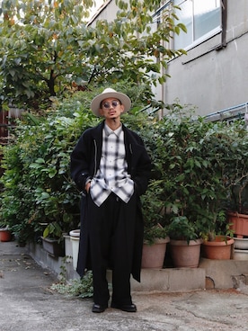 「SOLARIS&Co.（ソラリス）のアイテム（ジャケット/アウター）」を使った、常時マナーモードさん（メンズ・173cm）の冬コーディネート