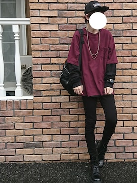 あらいさんさん（メンズ・181cm）の秋コーディネート