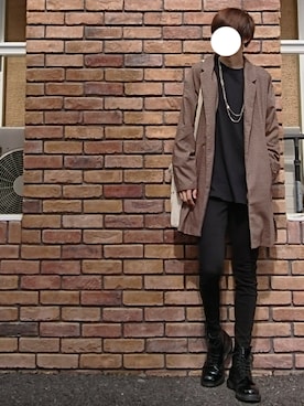 あらいさんさん(メンズ・181cm)の冬コーディネート