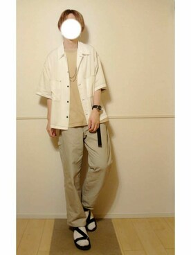 あらいさんさん(メンズ・181cm)の夏コーディネート