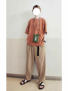 あらいさんさん(メンズ・181cm)の夏コーディネート