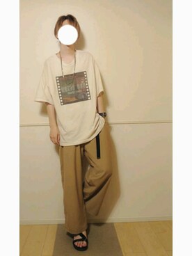 あらいさんさん(メンズ・181cm)の夏コーディネート