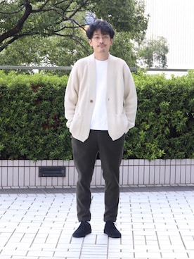 BATONER（バトナー）＞ シグネチャー 1B カーディガンを使った人気