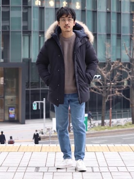 HORIKAWA HARUKIさん(メンズ・173cm)の冬コーディネート