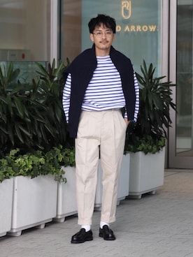 HORIKAWA HARUKIさん（メンズ・173cm）の冬コーディネート