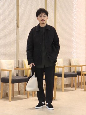 「VALET/バレット（バレット）のアイテム」を使った、HORIKAWA HARUKIさん（メンズ・173cm）の冬コーディネート