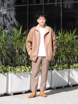 HORIKAWA HARUKIさん（メンズ・173cm）の秋コーディネート