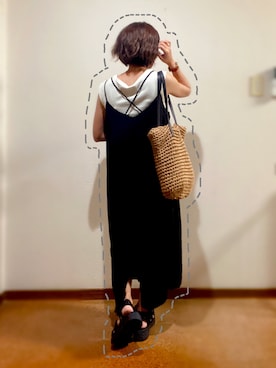 「MARC JACOBS（マークジェイコブス）のアイテム（アナログ腕時計）」を使った、hi-☻*さん（レディース・150cm・20代）の夏コーディネート