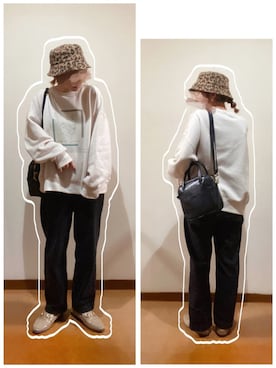 hi-☻*さん（レディース・150cm）の冬コーディネート