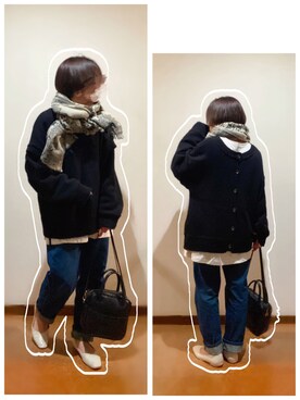 hi-☻*さん(レディース・150cm)の冬コーディネート